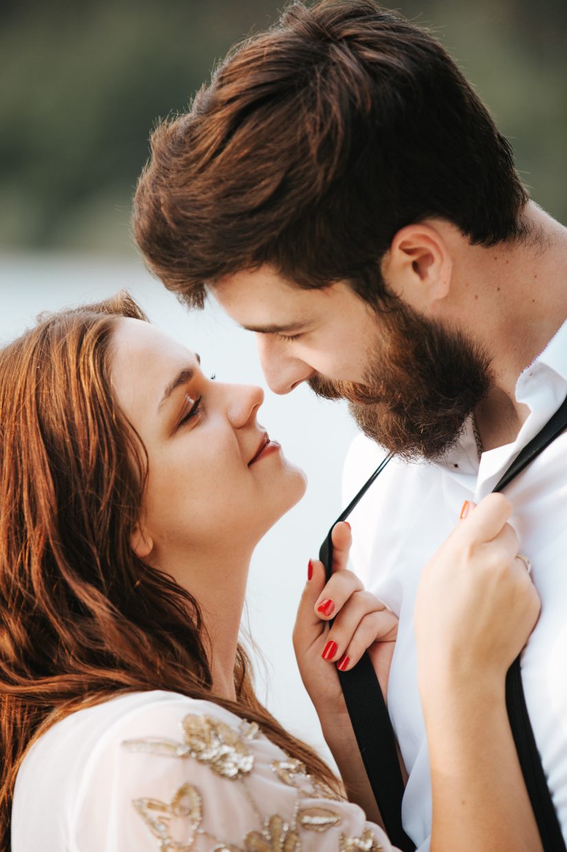 Verlobung Fotoshooting am See