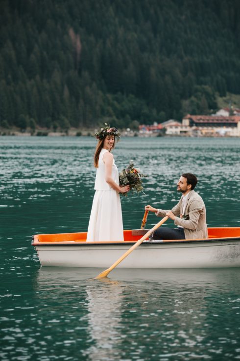Brautpaarshooting am Haldensee in Tirol