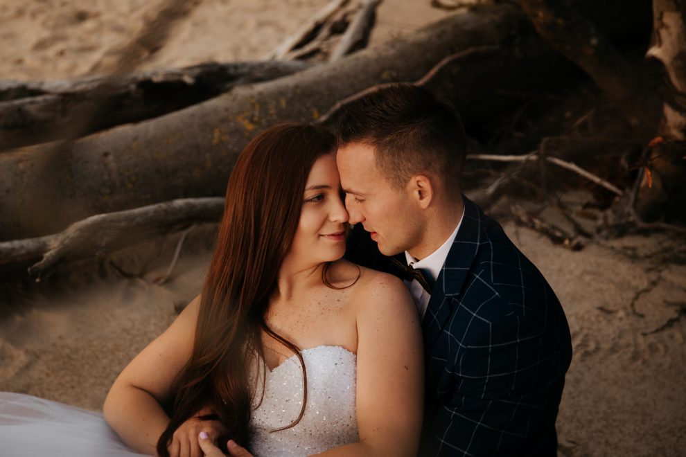 Brautpaarshooting an der See