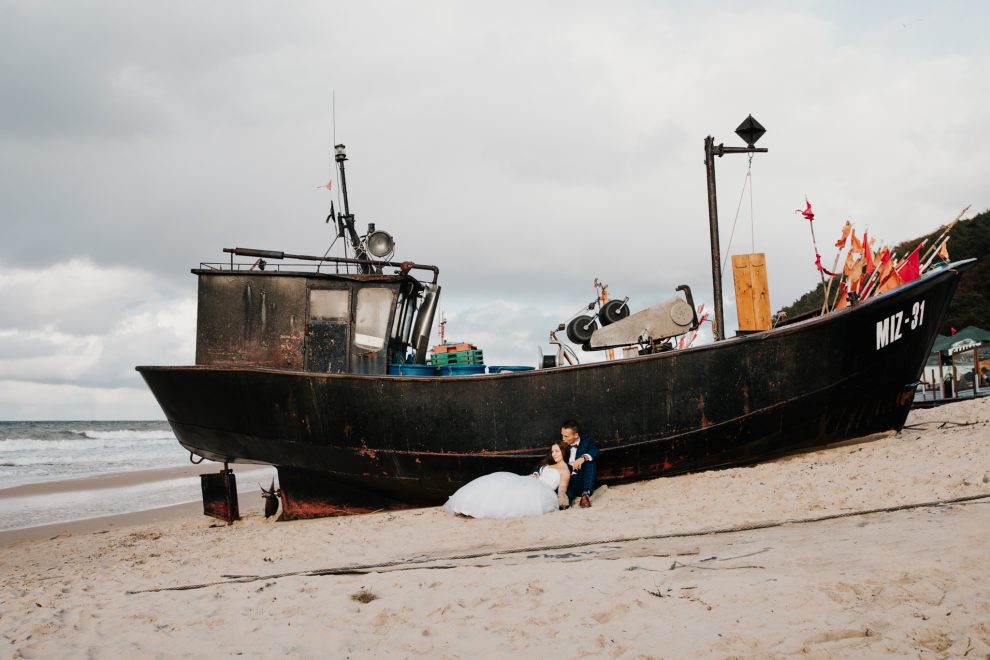 Brautpaarshooting am Meer