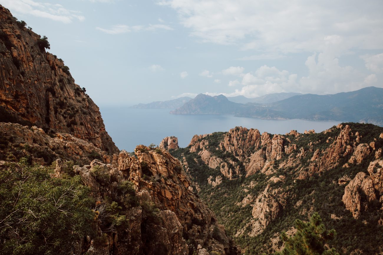 Urlaub auf Korsika, Gebirge im Mittelmeer, Reisefotos