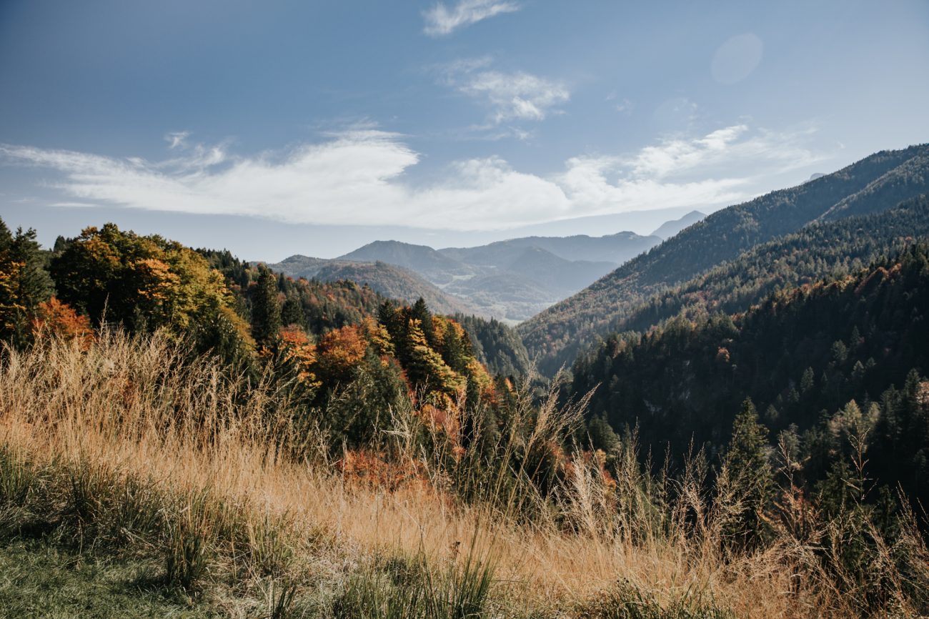 Urlaub in Deutschland, Bayerische Alpen, Alpen, Wandern, Bergpanorama