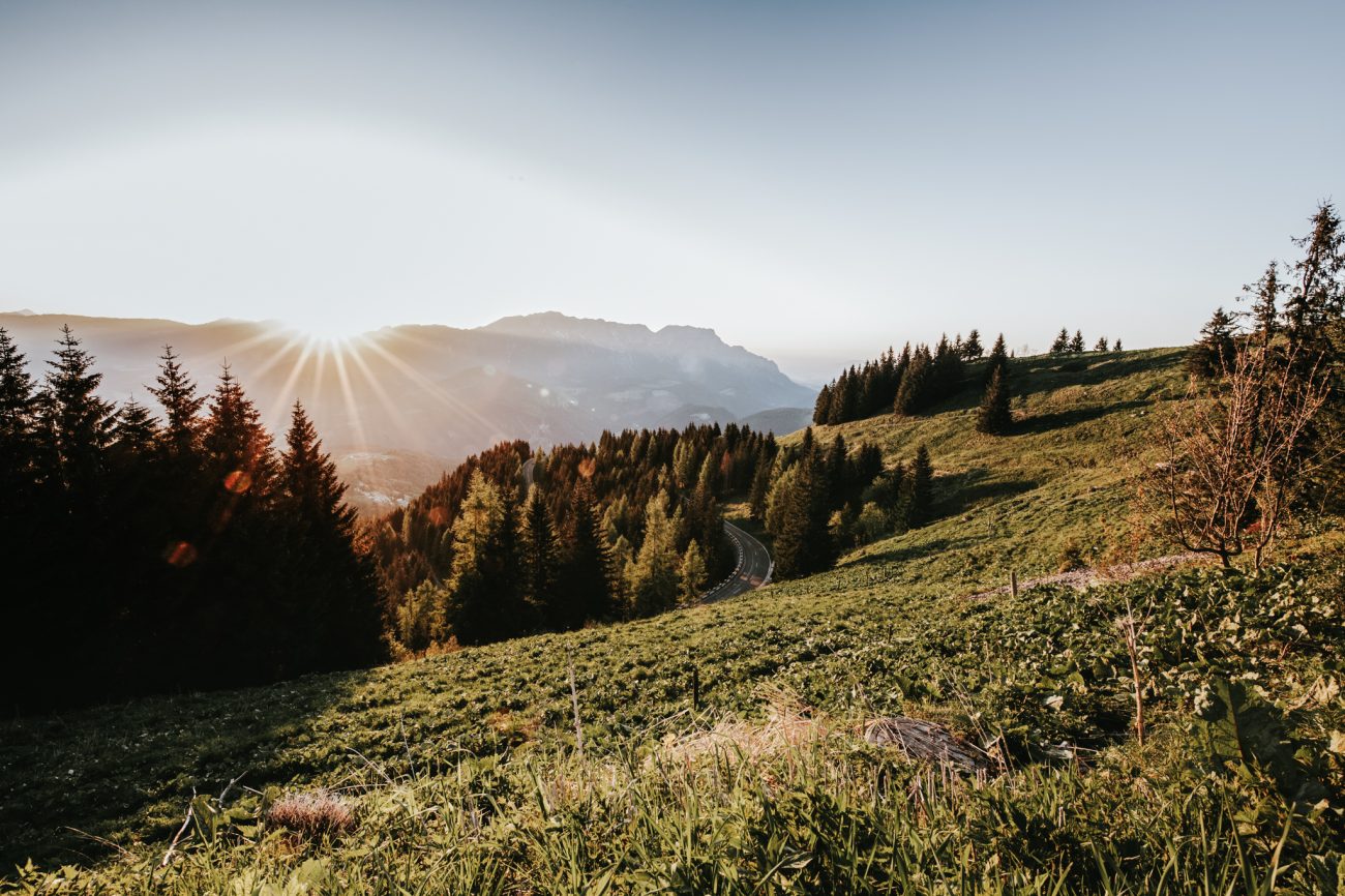 Urlaub in Deutschland, Bayerische Alpen, Alpen, Wandern, Bergpanorama