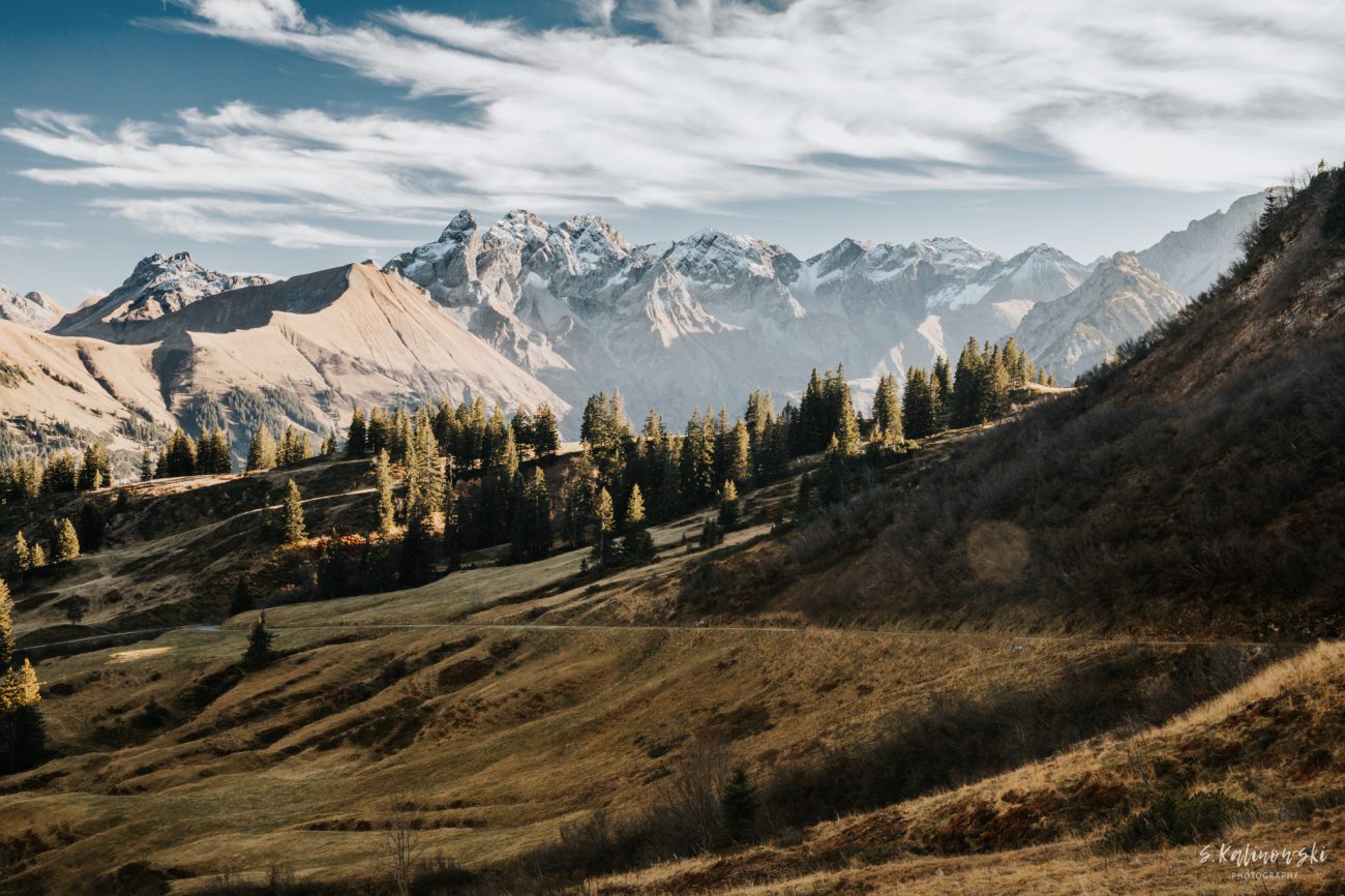 Urlaub in Deutschland, Bayerische Alpen, Alpen, Wandern, Bergpanorama