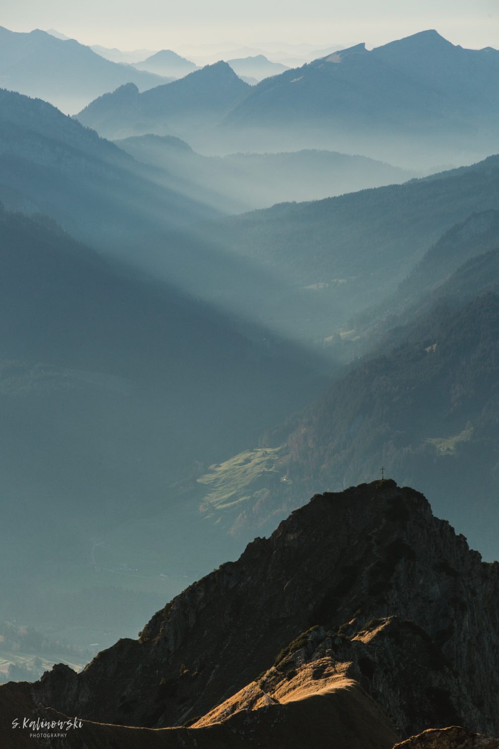 Urlaub in Deutschland, Bayerische Alpen, Alpen, Wandern, Bergpanorama