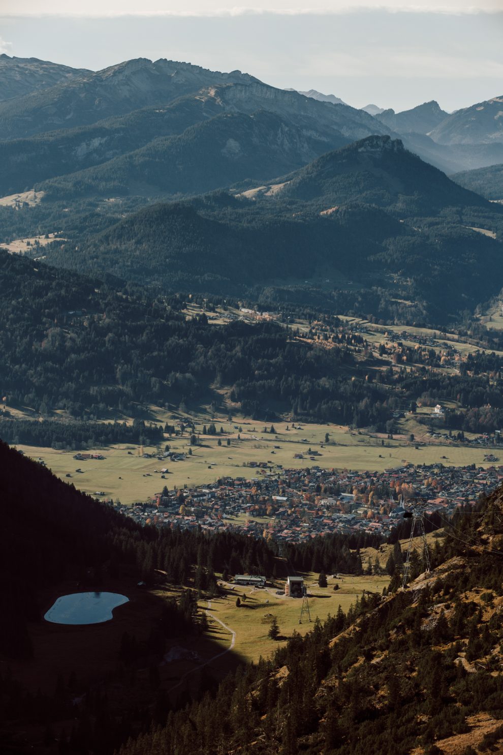 Urlaub in Deutschland, Bayerische Alpen, Alpen, Wandern, Bergpanorama