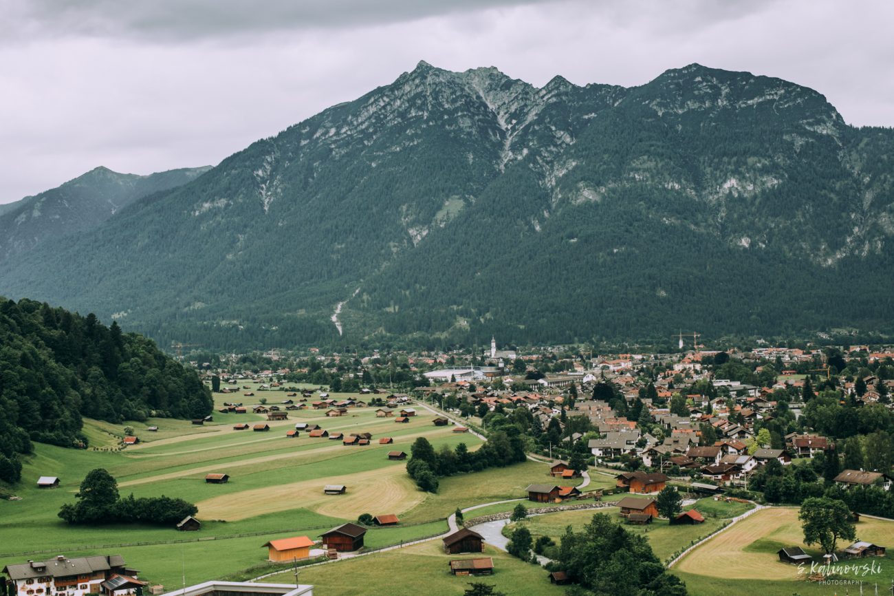 Urlaub in Deutschland, Bayerische Alpen, Alpen, Wandern, Bergpanorama