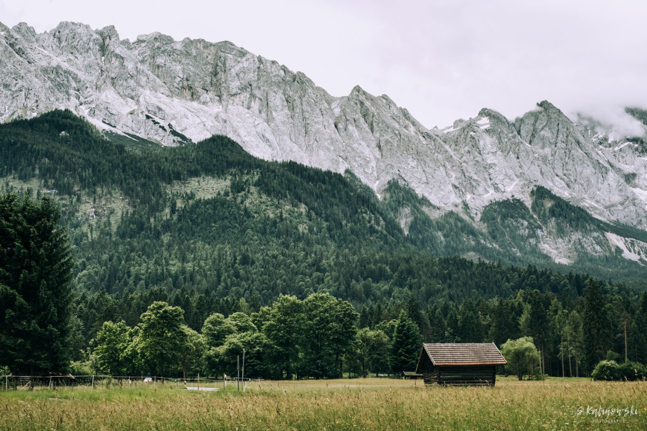 Urlaub in Deutschland, Bayerische Alpen, Alpen, Wandern, Bergpanorama