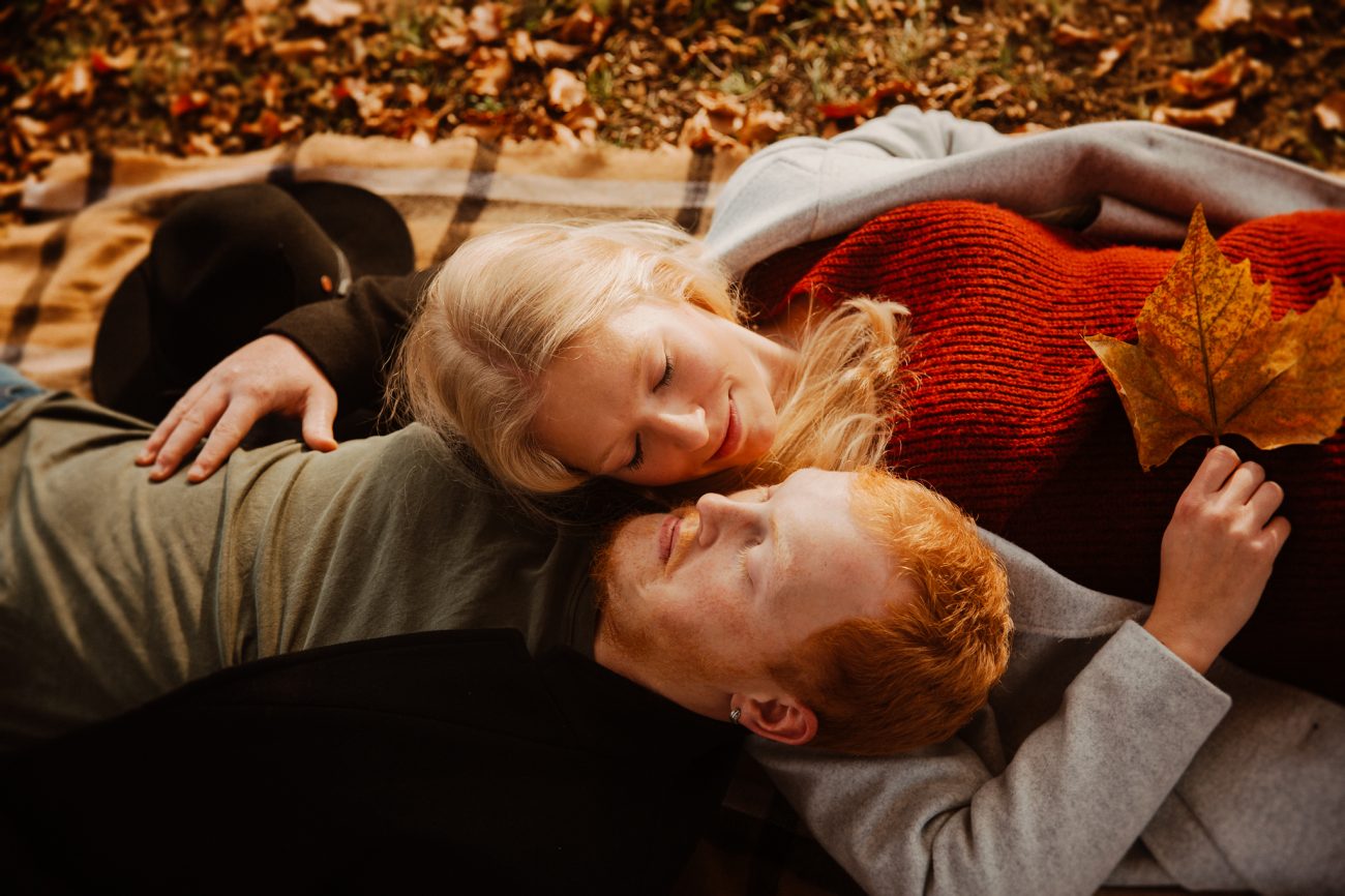 paarshooting sonnenuntergang Frankfurt Lohrberg Herbst