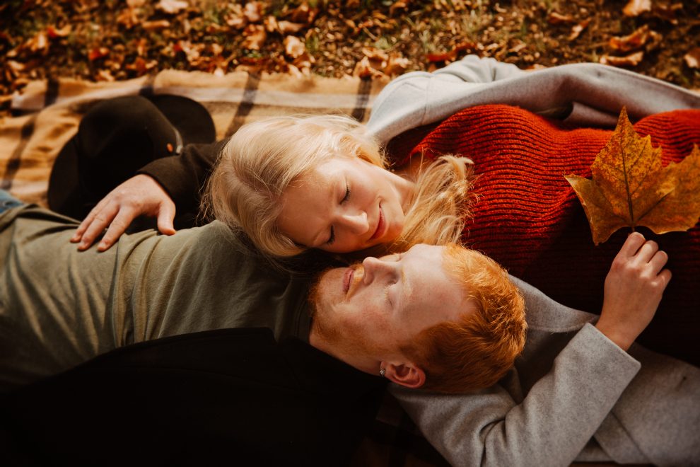 paarshooting sonnenuntergang Frankfurt Lohrberg Herbst