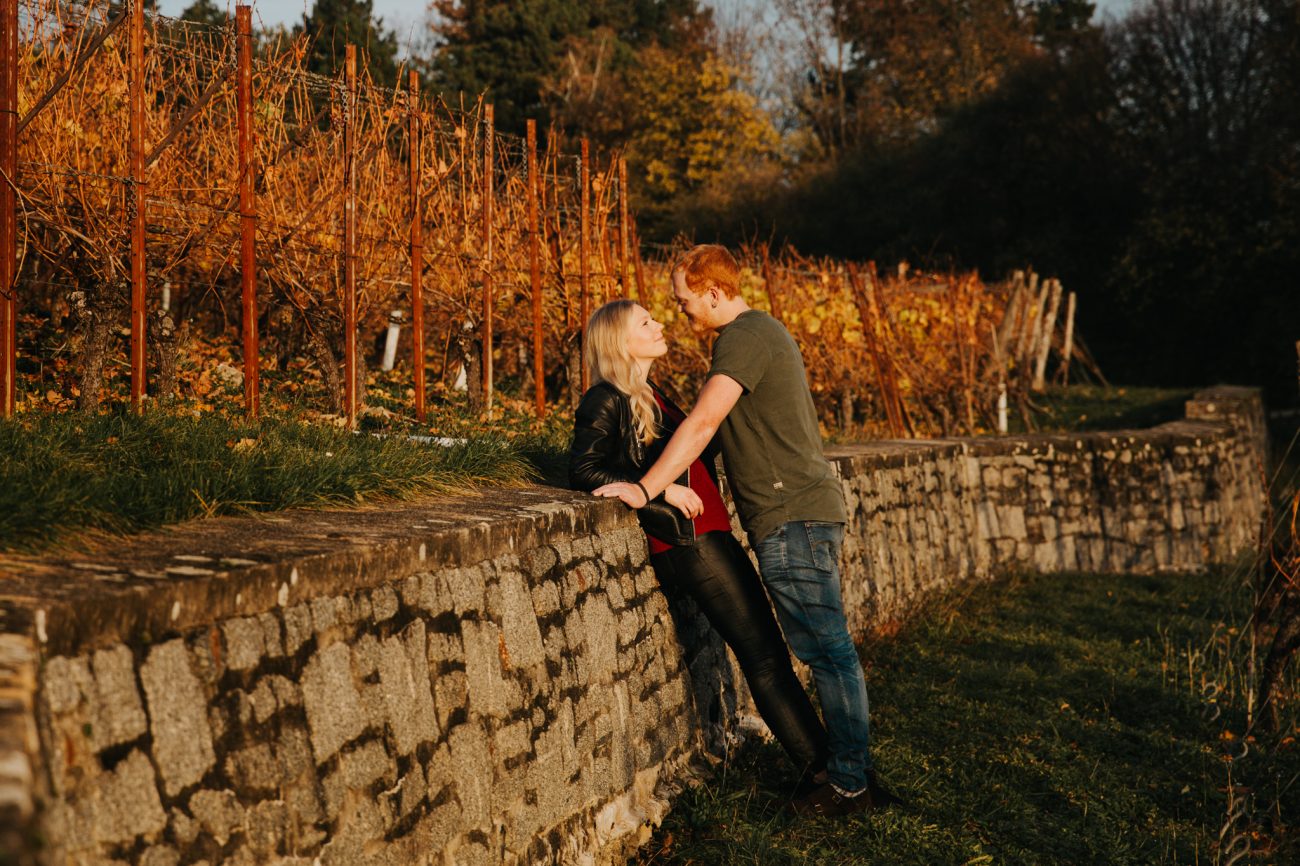 paarshooting sonnenuntergang Frankfurt Lohrberg Herbst