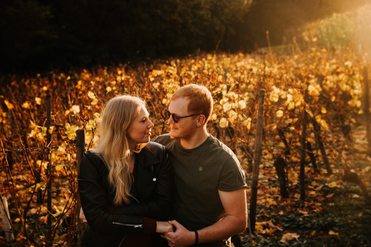 paarshooting sonnenuntergang Frankfurt Lohrberg Herbst