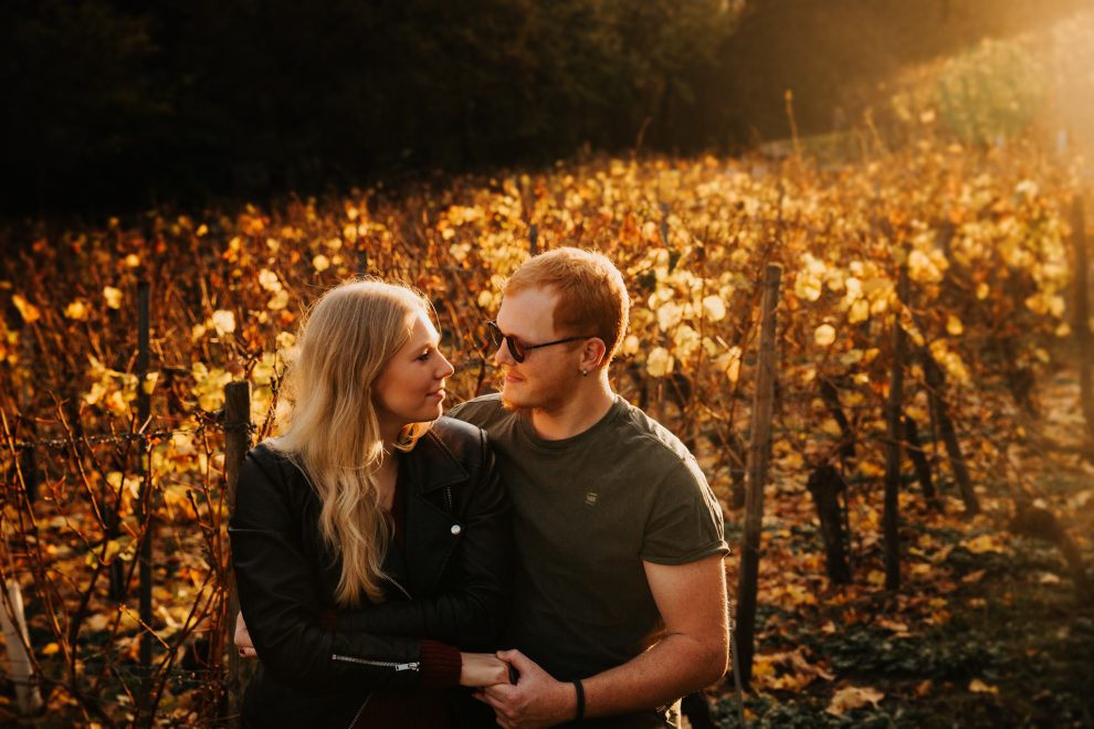 paarshooting sonnenuntergang Frankfurt Lohrberg Herbst