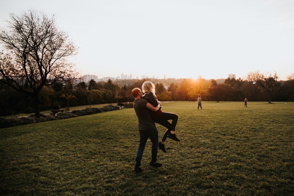 paarshooting sonnenuntergang Frankfurt Lohrberg Herbst