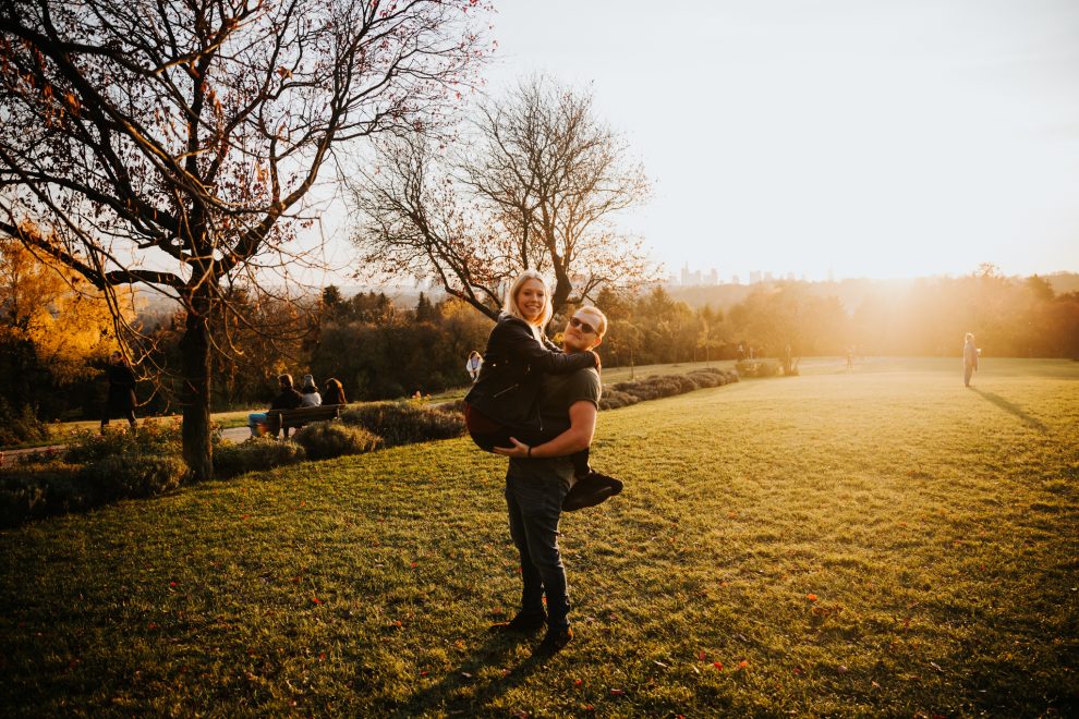 paarshooting sonnenuntergang Frankfurt Lohrberg Herbst