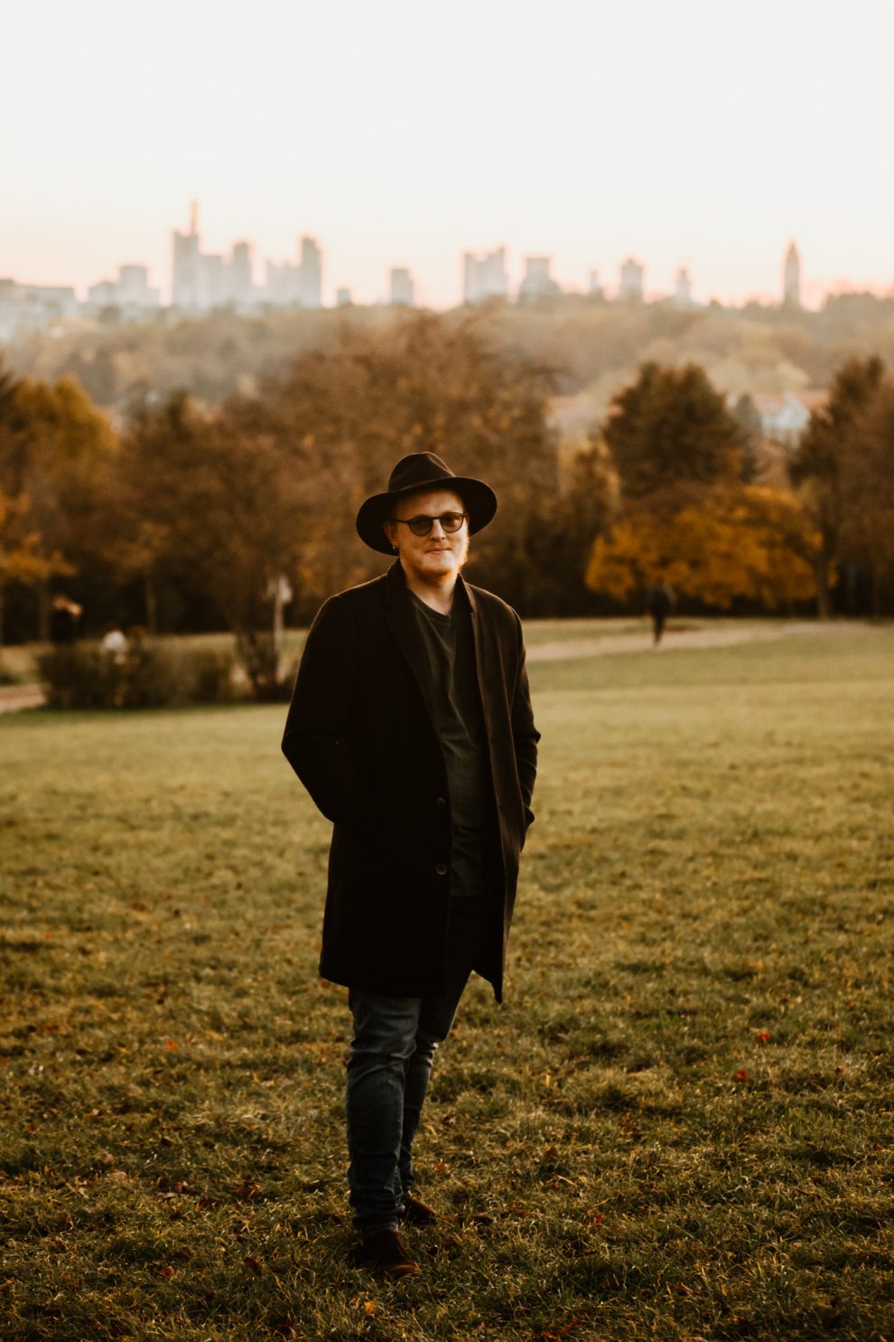 paarshooting sonnenuntergang Frankfurt Lohrberg Herbst