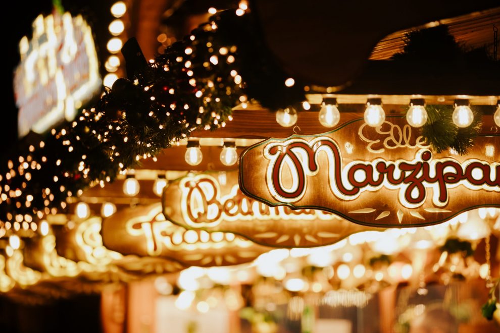 Weihnachtsmarkt stand