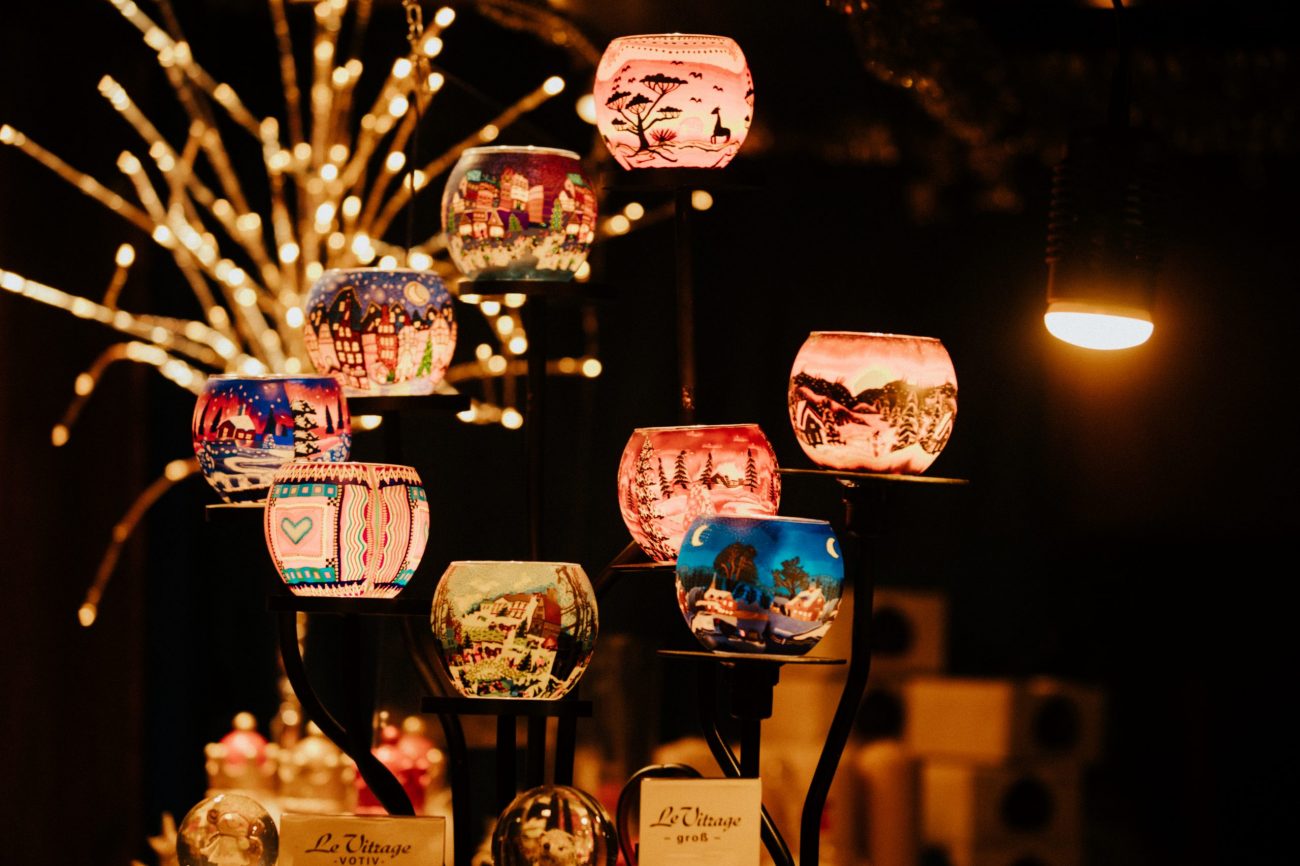 Weihnachtslichter Frankfurter Wihnachtsmarkt