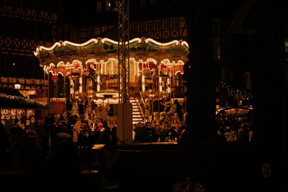 Karussell Frankfurt Weihnachtsmarkt